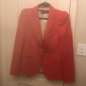 Beautiful bright red Zara blazer